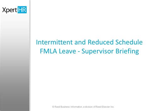 reed group intermittent leave|reedgroup fmla presentation.